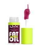 NYX PROFESSIONAL MAKEUP Fat Oil Lip Drip  Moisturizing  Shiny and Vegan Tinted Lip Gloss - That's Chic (Deep Berry) 04 That's Chic - Buy Online on SooperMarket.com