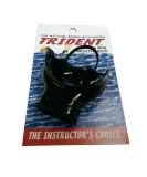 Trident Comfort Bite Mouth Piece with Roof of Mouth Bridge and Rolled Edges Black - Buy Online on SooperMarket.com