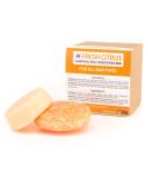 Fresh Citrus Shampoo and Conditioner Bar Set - 100% Natural, Vegan, Eco Friendly - Handmade in USA by Clever Yoga - Buy Online on SooperMarket.com