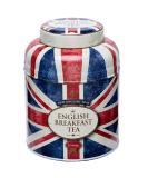 New English Teas Union Jack Round Tea Caddy With 80 English Breakfast Teabags - Buy Online on SooperMarket.com