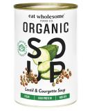 Eat Wholesome Organic Lentil & Courgette Soup 400 g (Pack of 12) Lentil & Courgette 400 ml (Pack of 12) - Buy Online on SooperMarket.com