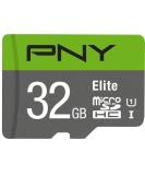 PNY 32GB Elite Class 10 U1 microSDHC Flash Memory Card - 100MB/s Read Speed | Full HD Compatible - Buy Online on SooperMarket.com