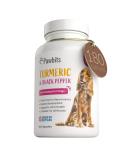 180 Turmeric for Dogs with Bioperine | Natural Premium Curcumin Capsules for Pets | Antioxidant Supplement for Hip & Joints - 180 Caps - Buy Online on SooperMarket.com