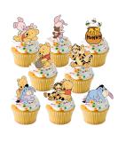 48CS Winnie Cupcake Toppers For Birthday Party Cupcake Decorations Baby Shower Decorations - Buy Online on SooperMarket.com
