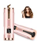 Upgraded Cordless Automatic Curling Iron - Portable Hair Curler with 6 Temperatures & Timers 5000mAh Rechargeable Battery - Buy Online on SooperMarket.com