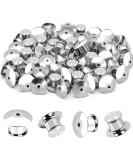 40PCS Locking Pin Back Locking Pin Keeper Clasp  Metal Pin Backing for Brooch Enamel Lapel Pin Lock - Buy Online on SooperMarket.com