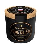 Fleur de Sel - Premium Sea salt from Guerande France - Flaky Sea Salt from the Celtic Sea - Salt Cork box - 3.5 Oz (100g) - Buy Online on SooperMarket.com