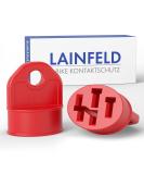 Lainfeld contact protection cover for Bosch e-bike |2 Set |Red |Ebike battery accessories |Charging cable PIN cover against rain dirt and dirt 2 x red - Buy Online on SooperMarket.com
