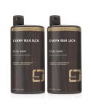 Every Man Jack Nourishing Amber + Sandalwood Men's Body Wash - 24oz 2 Bottles - Buy Online on SooperMarket.com