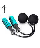 APLUGTEK Weighted Cordless Jump Rope for Fitness - Tangle-Free Speed Workout Rope for Men, Women, Children - A-Blue - Buy Online on SooperMarket.com