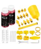 CHUMXINY Brake Bleed Kit for Shimano Hydraulic Disc Brakes, Including High Performance Mineral Brake Fluid (120ml). - Buy Online on SooperMarket.com