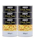 Country Range | Chick Peas in Water | 6x800g - Buy Online on SooperMarket.com
