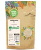 Wholefood Earth Organic Arborio Rice 1kg - GMO Free, Vegan, Certified Organic - Buy Online on SooperMarket.com