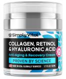 Face Moisturizer Collagen Cream - Anti Aging Neck and Dcollet - Made in USA Natural Anti Wrinkle Moisturizer for Women - Day & Night Face Cream - Moisturizing, Lifting & Recovery - 1.7oz - Buy Online on SooperMarket.com