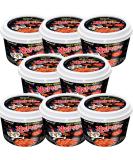 Samyang Buldak Hot Chicken Flavour Topokki Korean Rice Cake Tteokbokki Bowl 185g (Pack of 8) - Buy Online on SooperMarket.com