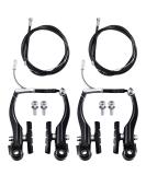 Riakrum 2 Sets V-type Bike Brakes with Braking Cables - Mountain Bike Brake Kit - Buy Online on SooperMarket.com