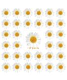 120 Pieces Real Dried Daisy Flowers Natural Dried Daisies DIY Dry Daisy Petals Pressed Chrysanthemum Flowers for Album Scrapbooks Resin Soap Art Decors Handicrafts (Primary Color) (Primary Color) - Buy Online on SooperMarket.com