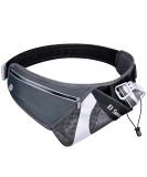 EI Sonador Running Belt with Water Bottle Holder - Hydration Waist Pack for Men and Women - Reflective Adjustable Fanny Bag in Gray - Buy Online on SooperMarket.com