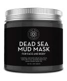 Dead Sea Mud Mask for Acne, Blackheads & Oily Skin - Facial and Body Care - 8.8 oz - Buy Online on SooperMarket.com