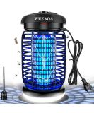 Wueaoa insect destroyer electrically with LED light 15W 4200V UV mosquito lamp outdoor mosquito trap electrically fly trap electrically insect trap electrically for inside and outside gray - Buy Online on SooperMarket.com