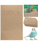 Gravel Bird Cage Liner Paper | Sea Sand Bedding for Hard-Billed Birds | Safe, Clean, Easy | 10 x 16 - Buy Online on SooperMarket.com