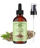 Natural Born Oils Hemp Seed Oil 4oz - Organic Cold-Pressed High in Vitamins & Minerals for Skin and Hair Revitalization - Buy Online on SooperMarket.com