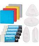 Zonon 12-Piece Drawing Art Eraser Set - Various Shapes for Artists, Painting, Sketching - White Kneaded Erasers for Precision Erasing - Buy Online on SooperMarket.com