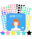 LitBear Acne Pimple Patch 6 Colors 168 Dots Star Pimple Patches with Case Tea Tree Oil & Centella Oil Hydrocolloid Acne Pimple Patches for Face Cute Zit Patches Pimple Stickers Acne Dots - Buy Online on SooperMarket.com