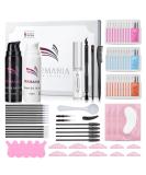 PERMANIA 4-IN-1 Lash Lift & Black Color Kit - Voluminous Eyelash & Brow Lift Set for 8 Weeks - Includes 50PCS Tool Set - Buy Online on SooperMarket.com