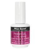 Mia Secret UV Finish gel top coat for gel or acrylic 15 ml - No wipe clear gel nail polish - High gloss top coat for artificial nails - Buy Online on SooperMarket.com