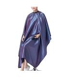 OLizee Hair Cut Hairdressing Cape Cloth Apron Stretch Out Hand Waterproof Salon Barber Gown 57 x 63", (Purple) - Buy Online on SooperMarket.com
