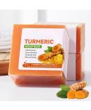 Turmeric Soap Turmeric Handmade Soap Bar Pure Turmeric Handmade Soap Bar For Face & Body Dark Spot Corrector Remover Moisturizing Erase Fine Lines Firming Friendly Vegan&Cruelty Free (1 PCS) - Buy Online on SooperMarket.com