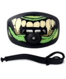 DAMAGE CONTROL Pacifier Mouthpiece  Mouth Piece for Sports  Football Mouthpiece with Helmet Strap  Protects Interior and Exterior of Mouth  Allows Airflow  No Boiling Monster - Buy Online on SooperMarket.com
