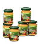 Biocentrale spread herbs tomato |6 x 125 g Bio |Vegan gluten and lactose -free |Creamy spicy spread with herbs of Provence |Delicious on bread bread rolls & crispy bread to refine - Buy Online on SooperMarket.com
