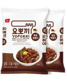 Yopokki Jjajang Tteokbokki Pack - Korean Instant Retort Rice Cake with Jjajang Sauce (Pack of 2) | Korean Snack - Buy Online on SooperMarket.com
