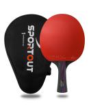 Sportout Ping Pong Paddle - Professional Table Tennis Racket with Case | For Advanced Training and Tournament Play - Buy Online on SooperMarket.com