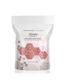Starpil Wax 1000g Pink Hard Wax Beans - Painless Hair Removal for Face, Bikini, Brazilian - Stripless Wax Beads - Low Temp Polymer Blend - 2.2lb Pack - Buy Online on SooperMarket.com