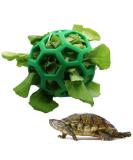 Lodczioe Turtle Treat Feeder Ball | Grass & Veggie Dispenser for Small Pets - Optimal Nutrition & Fun - Buy Online on SooperMarket.com