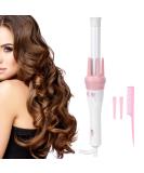 Professional Automatic Rotating Curling Iron - Ceramic Electric Hair Waver Quick Heat Up 110-240V - Ideal for International Shipping - Buy Online on SooperMarket.com