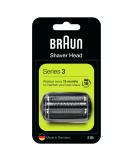 Braun Series 3 Electric Shaver Replacement Head Easily Attach Your New Shaver Head Compatible With All Series 3 Electric Shavers 21B Black - Buy Online on SooperMarket.com