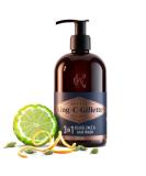 King C. Gillette Bartpflege Bartshampoo for men (350 ml) with coconut water argan oil and avocado oil for ideal beard care gift for men - Buy Online on SooperMarket.com