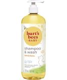 Baby Shampoo & Wash, Burt's Bees Tear Free Soap, Natural Baby Care, Original, 21 Ounce (Packaging May Vary) 621 ml Original - Buy Online on SooperMarket.com