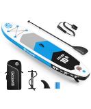 Goosehill 10'6 Inflatable Stand Up Paddle Board - Premium Sailor Blue SUP Package - Buy Online on SooperMarket.com