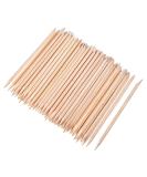 PROFICO 15-Piece Orange Wooden Cuticle Pushers | Premium Manicure & Pedicure Sticks | Cuticle Care Essentials - Buy Online on SooperMarket.com