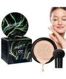 Mushroom Head Air Cushion CC Cream - Long-Lasting Moisturizing Foundation for Even Skin Tone (02# Natural) - Buy Online on SooperMarket.com
