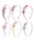 Fishdown Girls Glitter Headbands - 6Pcs Toddler Sequin Non-slip Hair Bands for Kids, Multicolor - Buy Online on SooperMarket.com