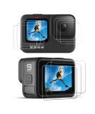 9pcs Hero 11 10 9 Screen Protector for GoPro Hero 11 10 9 Black, Ultra Clear Tempered Glass Screen Protector + Tempered Glass Lens Protector + Tempered Glass Front LCD Display Film for GoPro Hero 9 10 11 Action Camera - Buy Online on SooperMarket.com