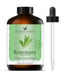 Handcraft Rosemary Essential Oil - 100% Pure and Natural - Premium Therapeutic Grade with Premium Glass Dropper - Huge 4 fl. Oz Rosemary 4 Fl Oz (Pack of 1) - Buy Online on SooperMarket.com