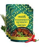 Homiah Rendang Curry Paste (3 Pack) - Gluten-Free Non-GMO Thai Curry Paste Set - Buy Online on SooperMarket.com