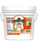 Once Again Natural Creamy Peanut Butter 9lb - Salt Free, Gluten Free, Vegan, Non-GMO - Buy Online on SooperMarket.com